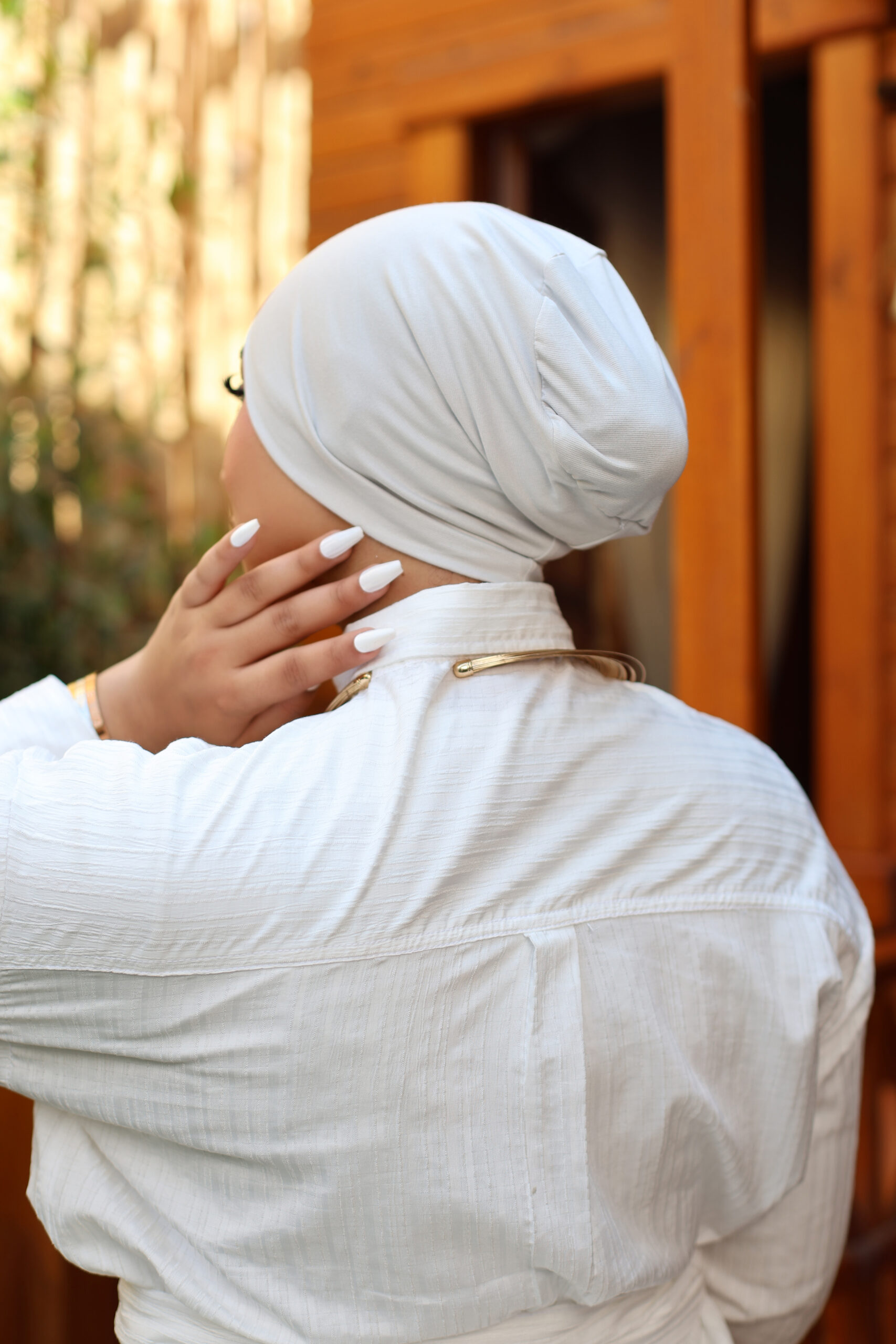 Light Grey Bandana (No Sew) - Image 2